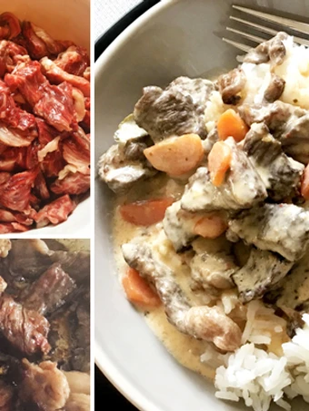 Simple Way Prepare Recipe Panang Wagyu Beef Curry Over Jasmine Rice that is Awesome, Delicious}