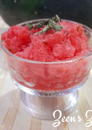 A picture of Watermelon Granita.