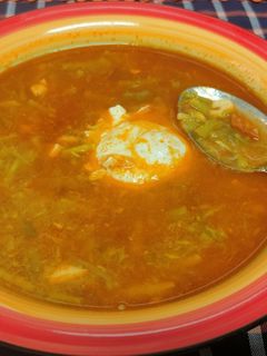 Una foto de La mejor sopa de espárragos trigueros