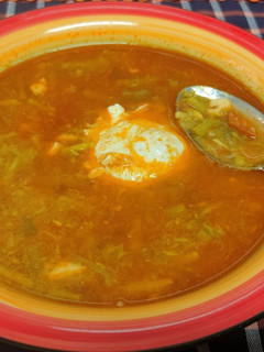 Una foto de La mejor sopa de espárragos trigueros