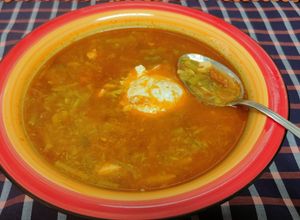 Una foto de La mejor sopa de espárragos trigueros