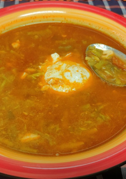 Una foto de La mejor sopa de espárragos trigueros