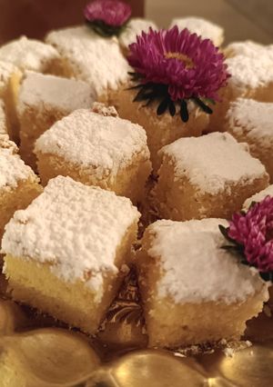 Una foto de Torta fácil de limón con Licuadora
