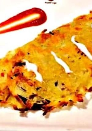 A picture of Veg Omelette (egg less).