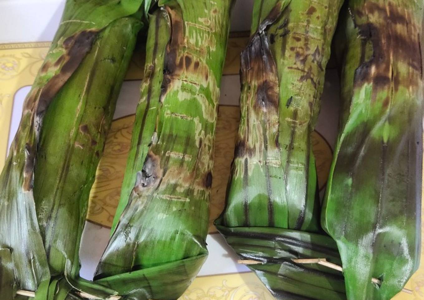 Nasi bakar teri Medan,bakso dan petai