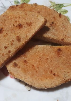 Una foto de Milanesas de calabaza