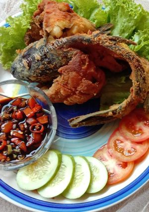Foto resep Ikan Mas Goreng Terbang