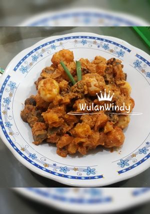 Foto resep Sambel goreng jawa hati kentang dan telur puyuh