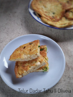 Foto resep Telur Dadar Tahu