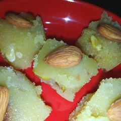 A picture of Suji ka halwa.