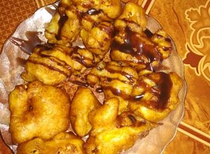Foto resep Gegodoh ngujel (pisang goreng remes)