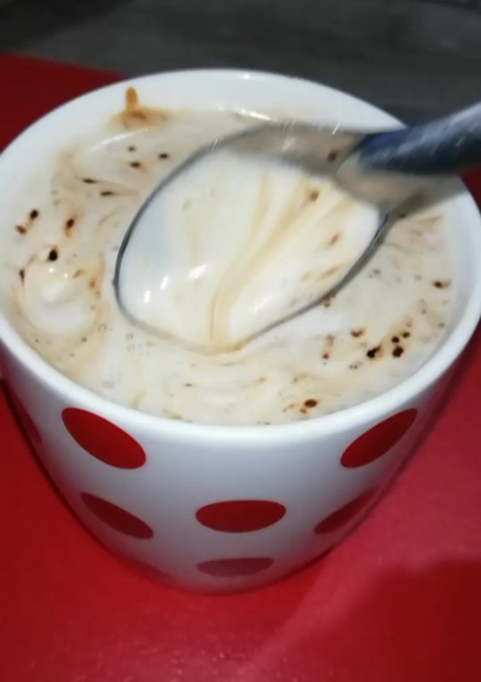 Una foto de Café con crema