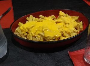 Una foto de Salsa cheddar