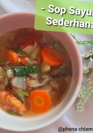 Foto resep Sop sayur sederhana