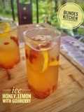Ice Honey Lemon with Goji Berry