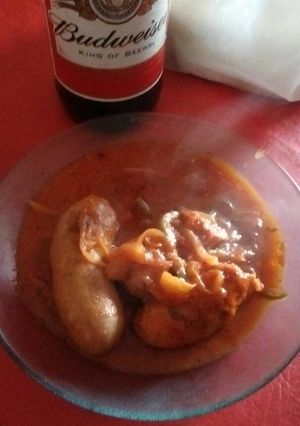 Una foto de Chorizo a la pomarola