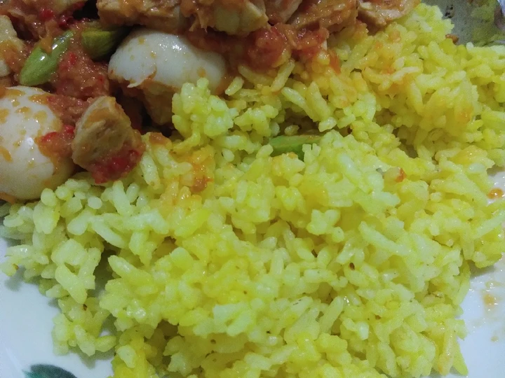 Cara Mudah Membikin Resep  Nasi kuning magicom simpel yang Sempurna, Enak