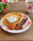 Soft and fluffy parsnip pancake 🥞