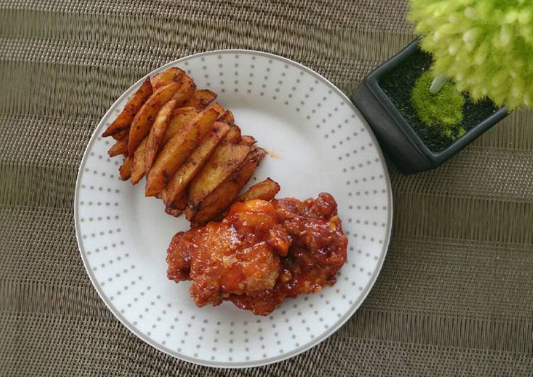 Resep Chicken Boneless Saus Pedas yang sempurna