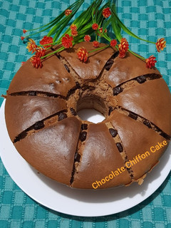 Foto resep Chocolate Chiffon Cake