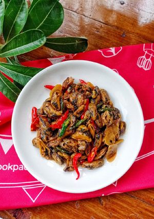 Foto resep Oseng Kerang Pedas Manis