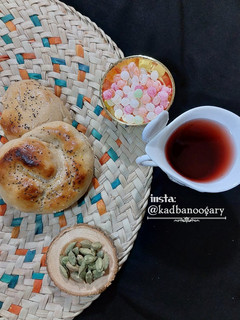 عکسی از دستور نان خرما ارده