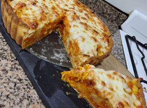 Una foto de Tarta de calabaza (zapallo anco)