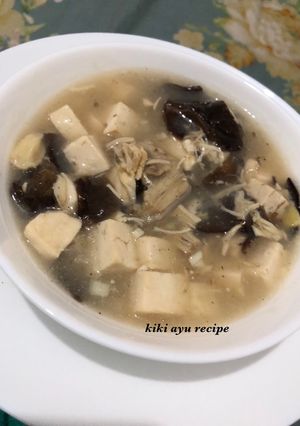 Foto resep Mun Tahu Ayam (Menu Andalan Saat Anak Demam)