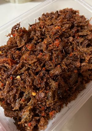 Foto resep Ayam suwir vegetarian