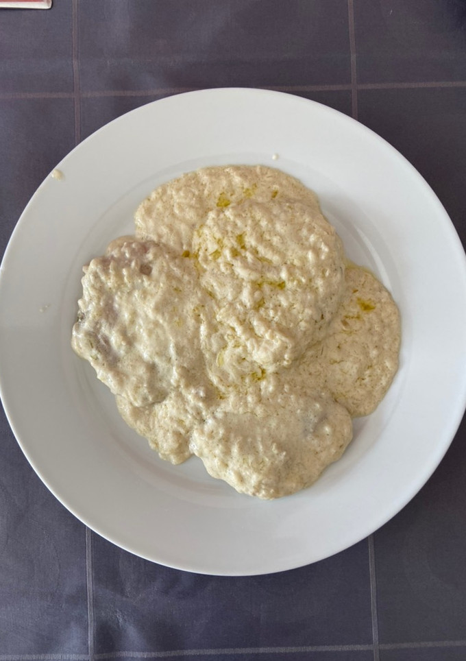 Una foto de Lomo con salsa roquefort