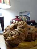 Rolls de canela y malta en olla 🥨