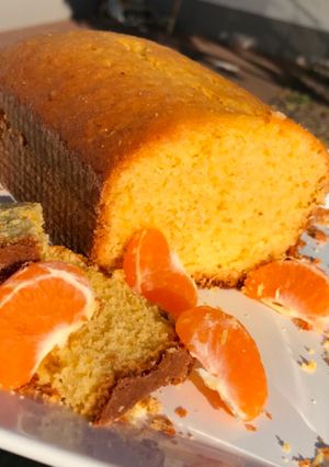 Una foto de Budín de mandarina 🍊