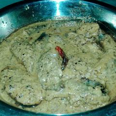 A picture of Rohu fish curry.