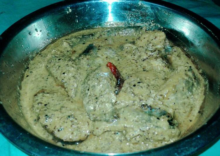 Rohu fish curry