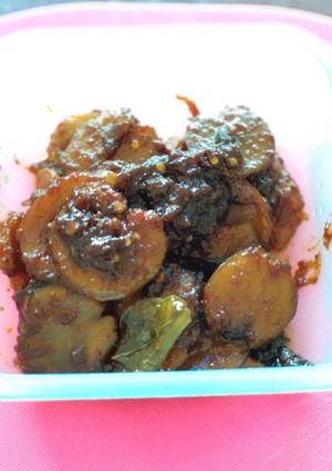 Foto resep Semur kering Jengkol Padang pedas manis