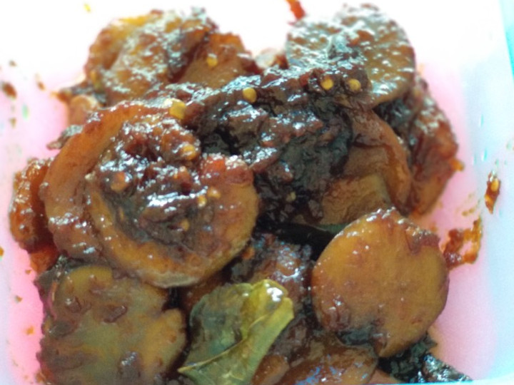 Resep Semur kering Jengkol Padang pedas manis, Menggugah Selera