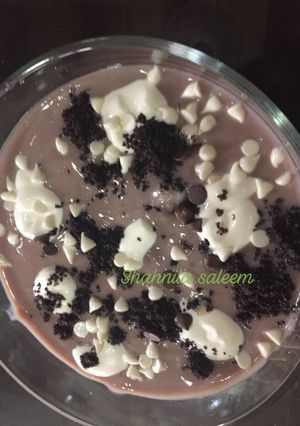 A picture of Chocolate dessert 🍮 🍫.