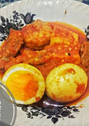 Foto resep Bali Telur Tahu Tempe