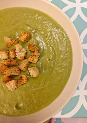 Una foto de Crema verde