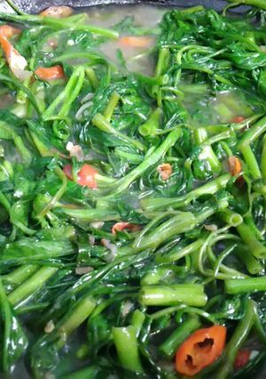 Foto resep Tumis kangkung terasi