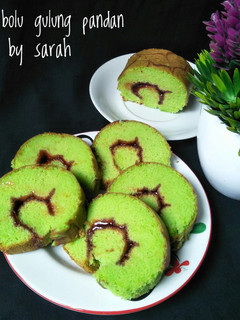 Foto resep Bolu gulung pandan