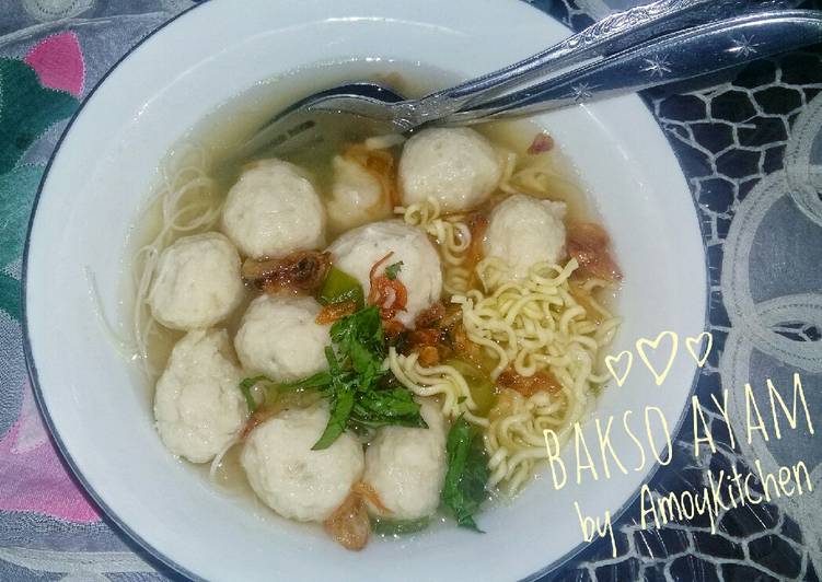 Bakso Ayam dan Kuah