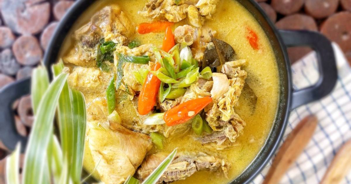 Resep Ayam Rempah Kuah Kuning oleh Danila Ila - Cookpad