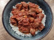Une photo de porc poitrine