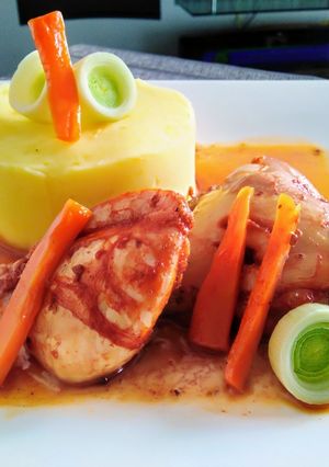 Una foto de Pollo al Cardamomo👍🇵🇪