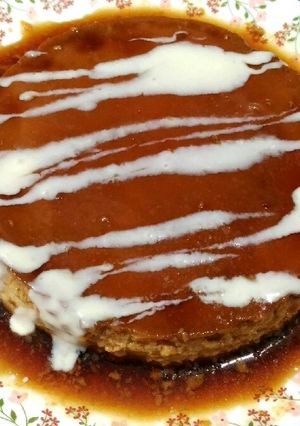 A picture of Caramel custard.