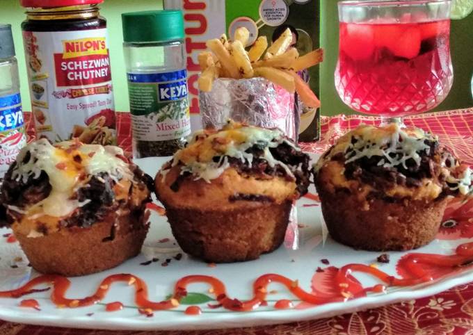 Steps to Prepare Perfect Chilli soya margarita muffins