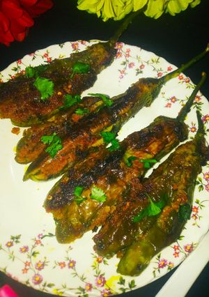 A picture of Stuffed Eggplant Fry.