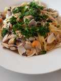 Linguine con telline