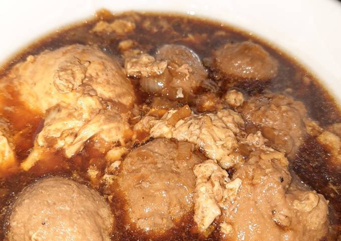 Resep Bistik Daging Cincang Dan Telur Oleh Ghinaya Cookpad